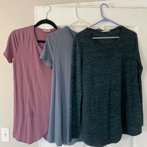 Pink Blush Maternity/Nursing Tops Medium
